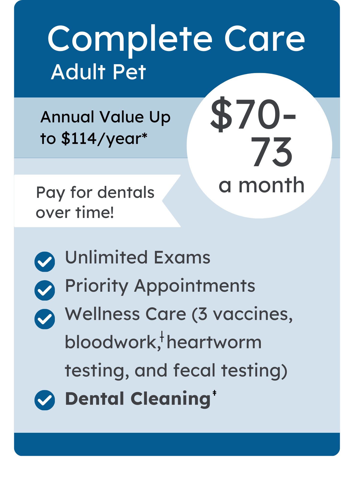 VIPet Plan_pricing_Complete_North Griffin